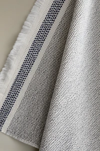 CONTRAST COTTON TERRYCLOTH KITCHEN TOWEL