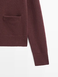 Cardigan boutons dorés