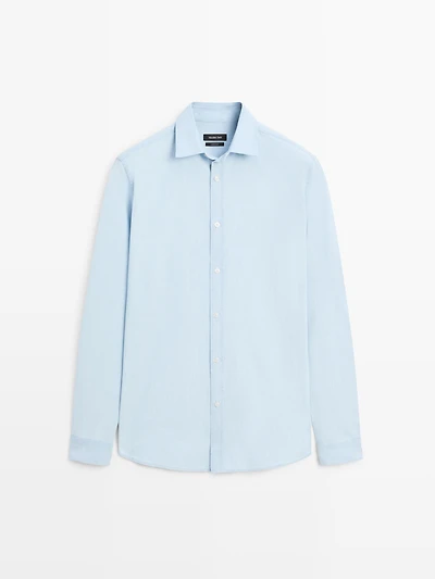 100% cotton denim shirt