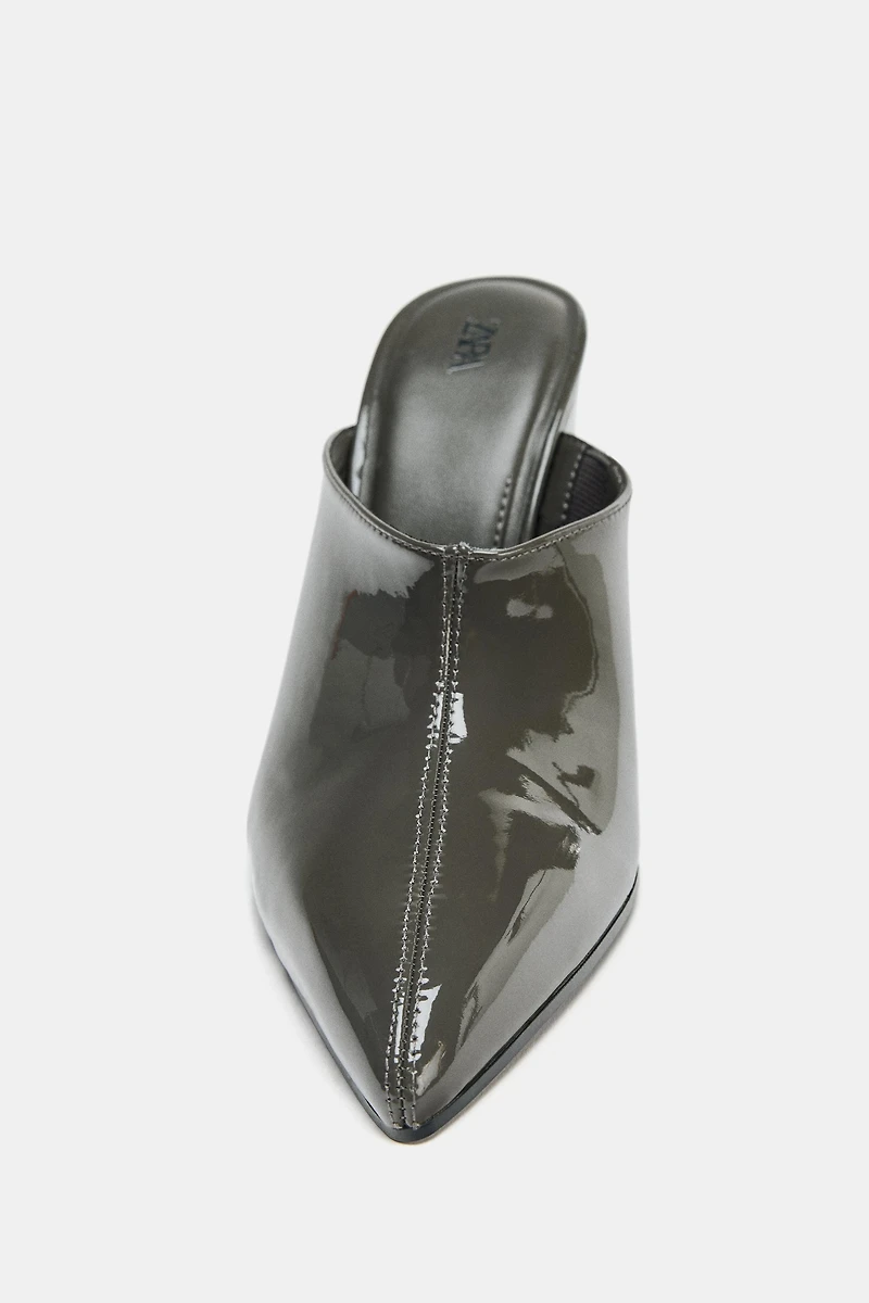 PATENT WEDGE HEELS