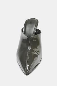 PATENT WEDGE HEELS