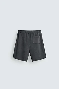 WASHED JOGGER SHORTS