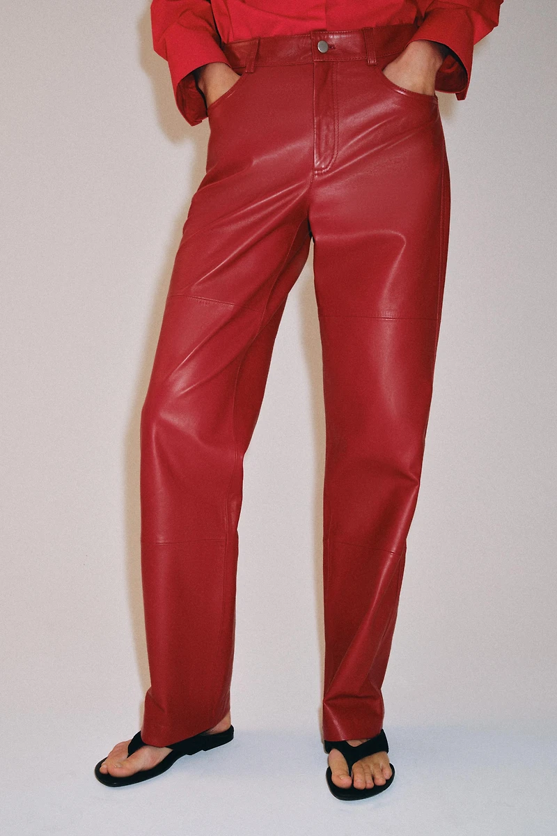 ZW COLLECTION LIMITED EDITION 100% LEATHER PANTS