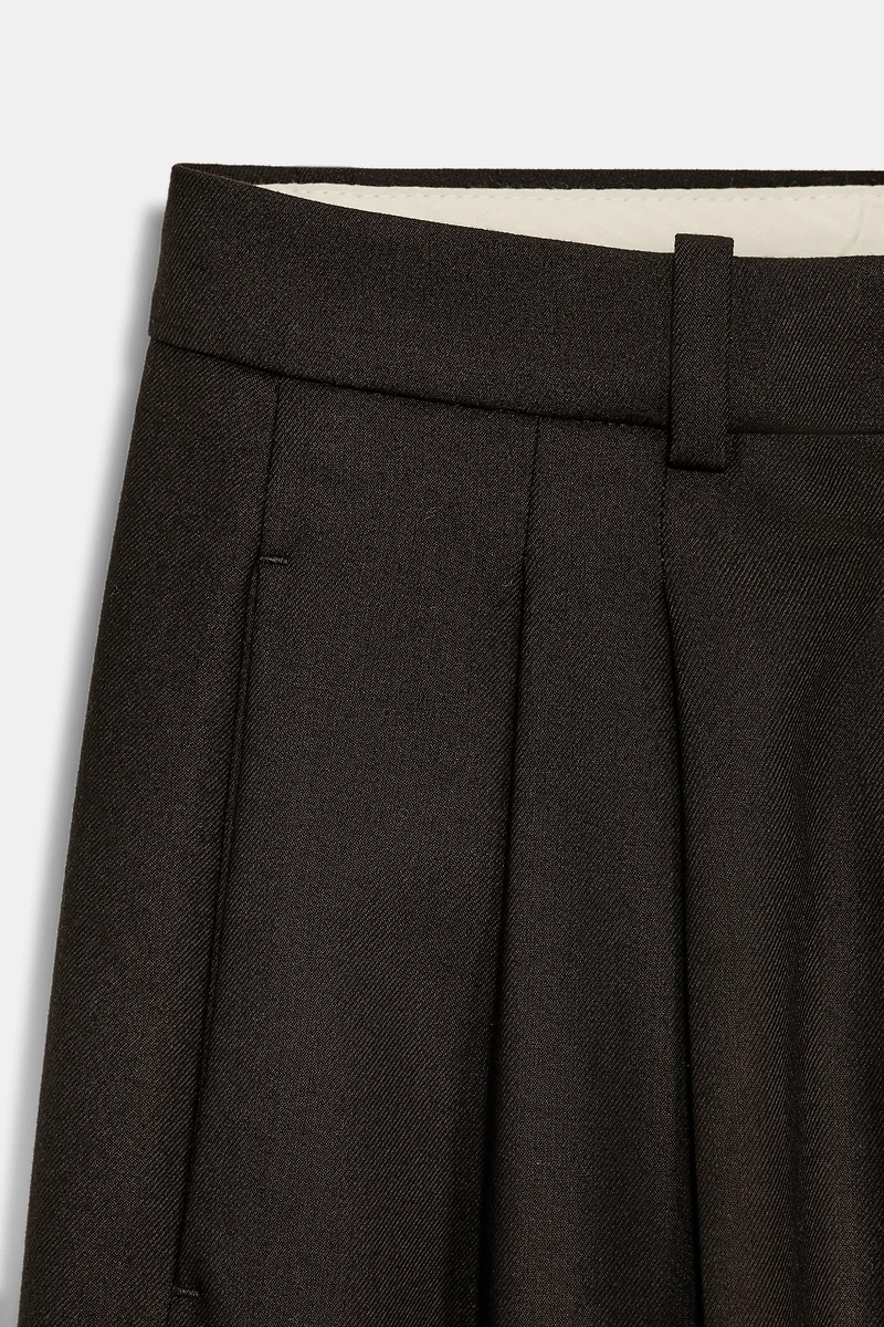 ZW COLLECTION WIDE LEG PLEATED PANTS