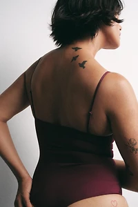 BODY À BRETELLES EN POLYAMIDE