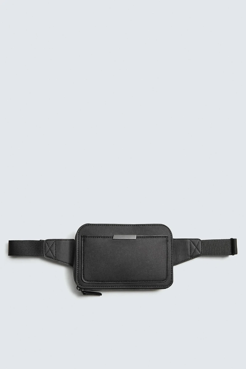 TEXTURED BELT BAG