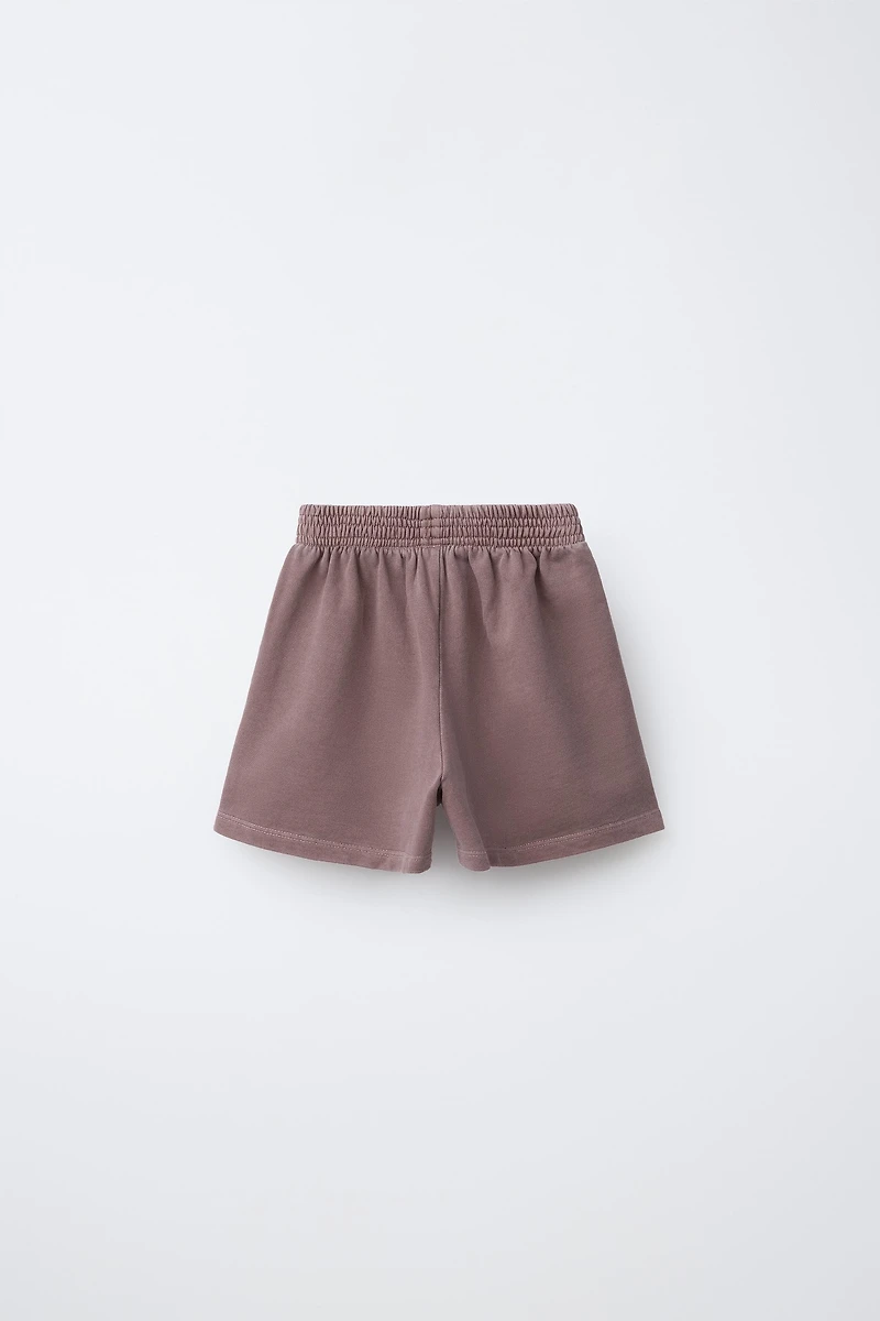 BASIC PLUSH SHORTS