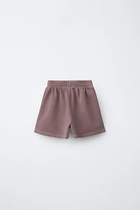 BASIC PLUSH SHORTS