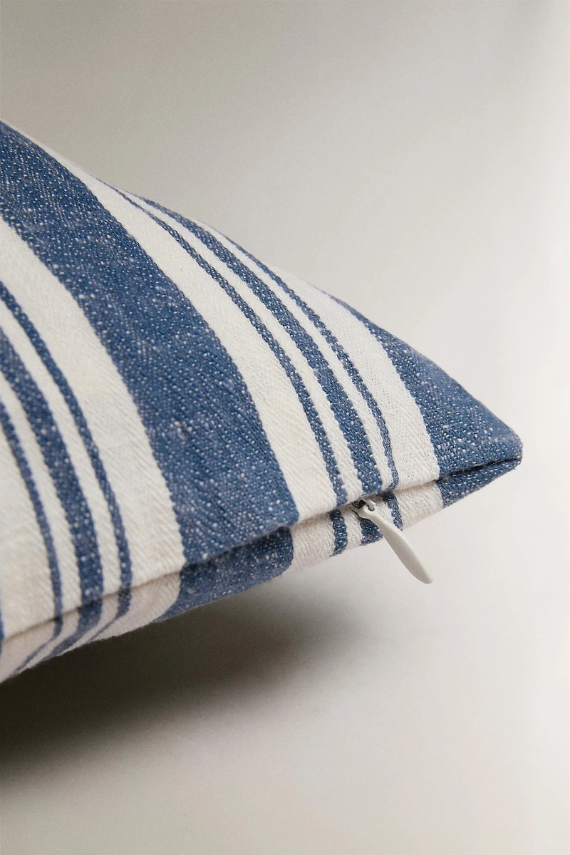 HOUSSE DE COUSSIN RAYURES