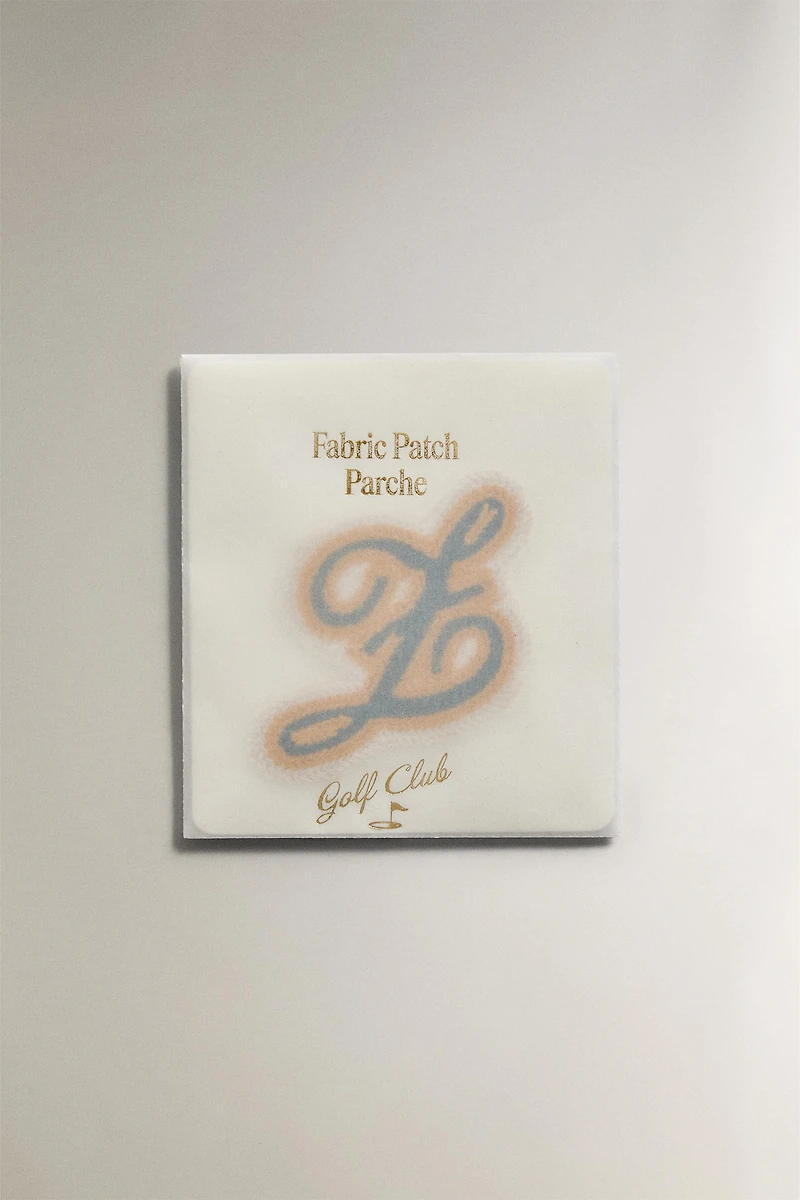 COTTON LETTER Z PATCH