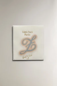 COTTON LETTER Z PATCH