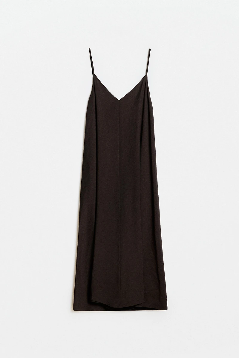 SATIN BEACH DRESS