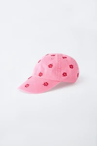 CASQUETTE HIBISCUS BRODÉS