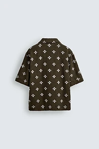 TEXTURED JACQUARD SHIRT