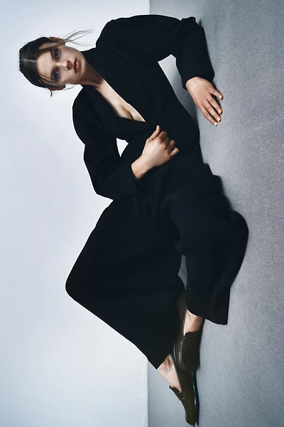 LEATHER BUTTON LOAFERS