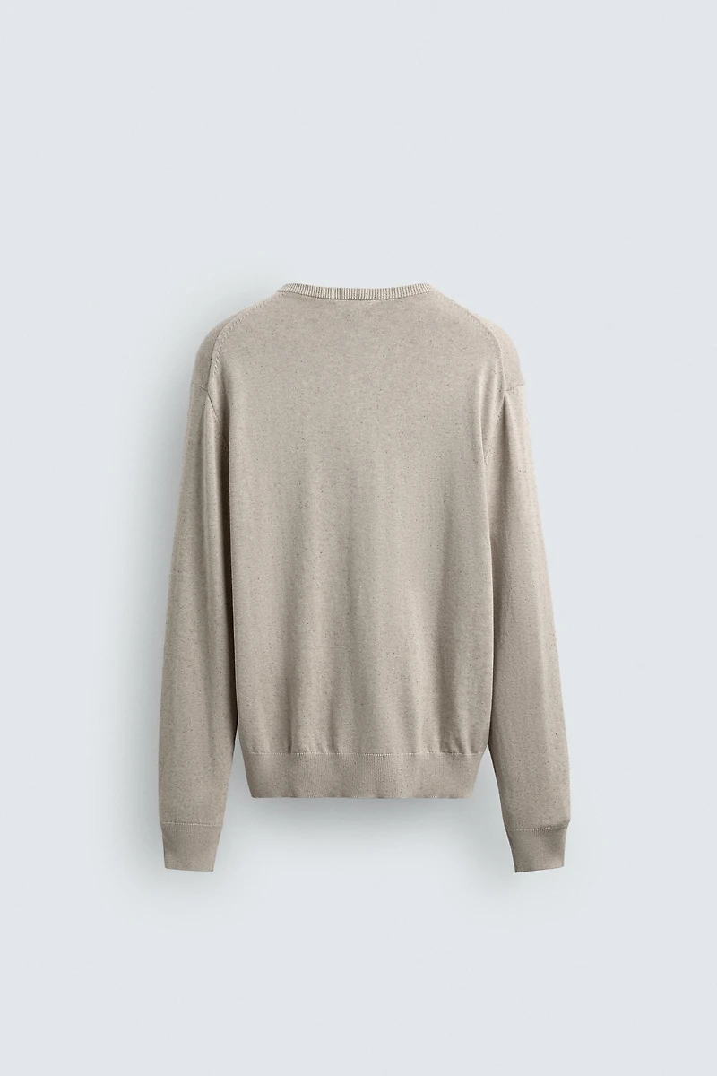 COTTON BLEND BOTONATO JUMPER