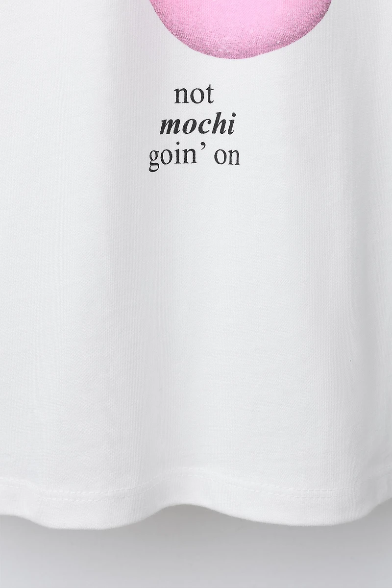 HEAVY WEIGHT PRINTED T-SHIRT