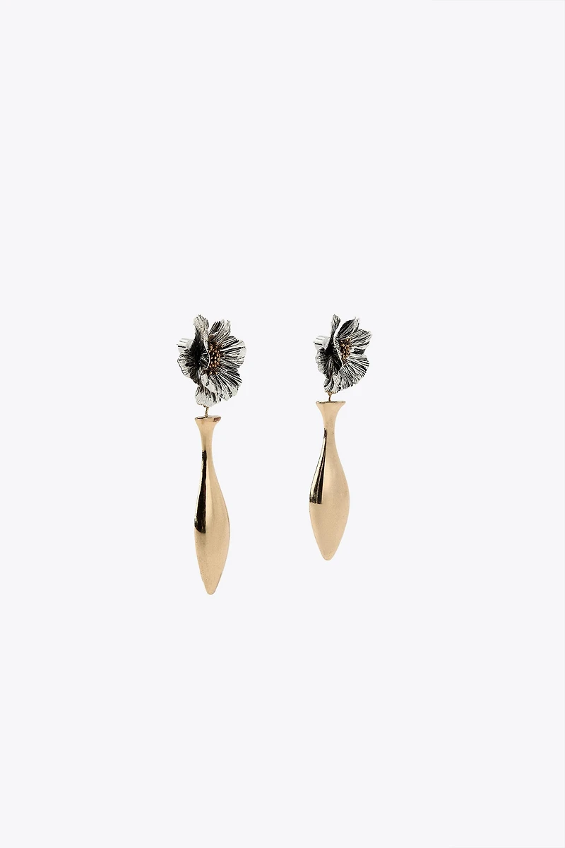 MAXI COMBINATION FLOWER EARRINGS