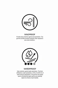 WATERPROOF AND WINDPROOF BRACE SKI PANTS WITH RECCO® SYSTEM