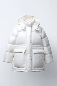 WATER REPELLENT FEATHER AND DOWN JACKET