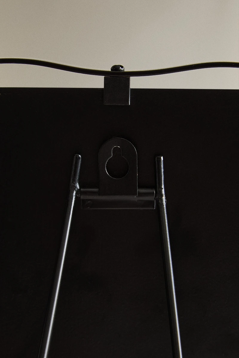 MIROIR DE TABLE MÉTAL