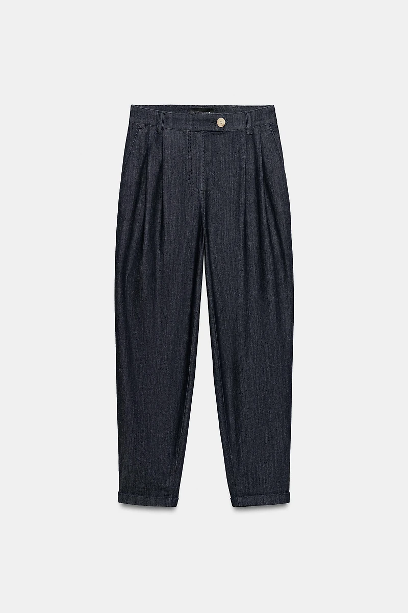 CUFFED CHINO PANTS