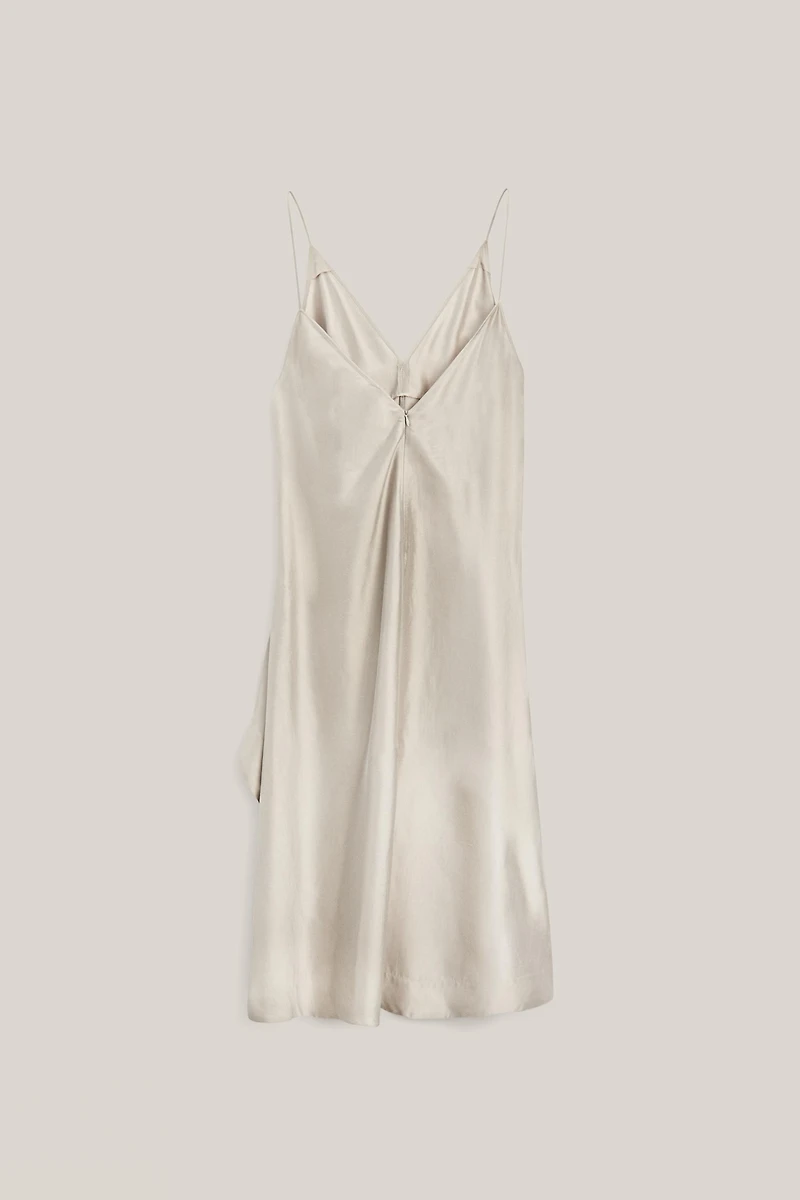 Robe midi nuisette col en V - LIMITED EDITION