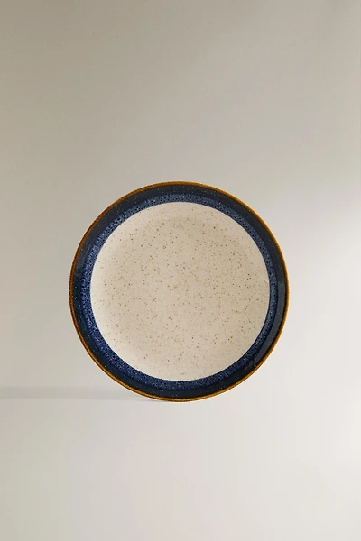 STONEWARE DESSERT PLATE