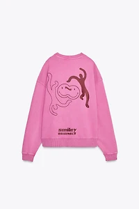 SWEAT DÉLAVÉ SMILEY®