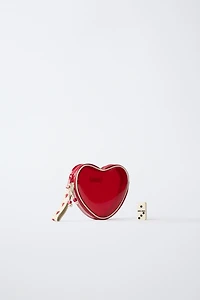 VINYL VALENTINE'S TOILETRY BAG