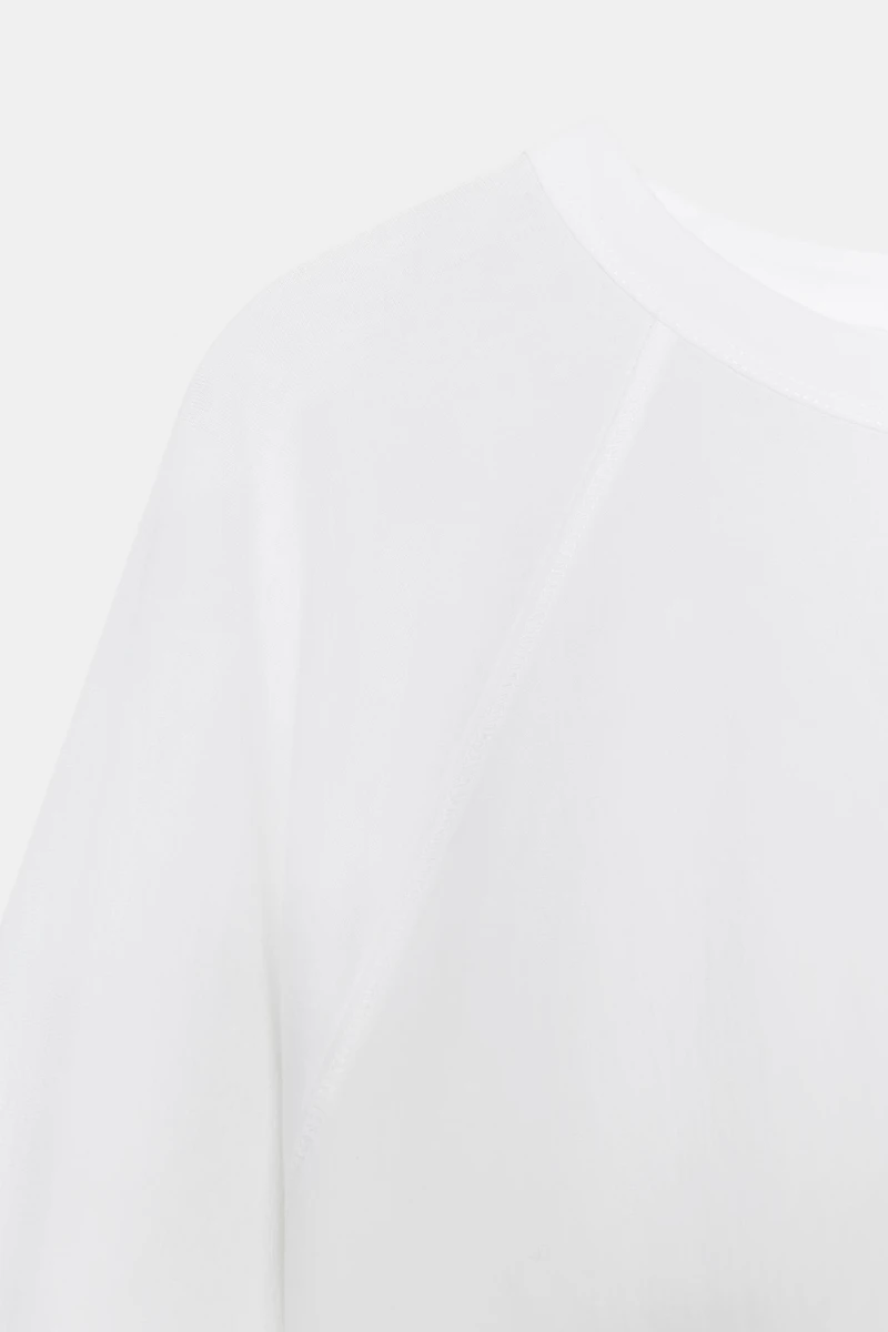 T-SHIRT À MANCHES LONGUES RAGLAN