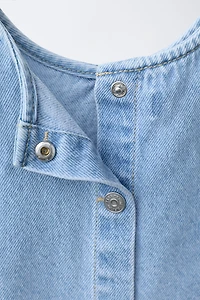BOW DENIM TOP