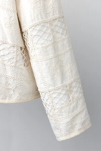 BLOUSON PATCHWORK