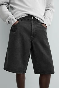 BAGGY FIT DENIM SHORTS