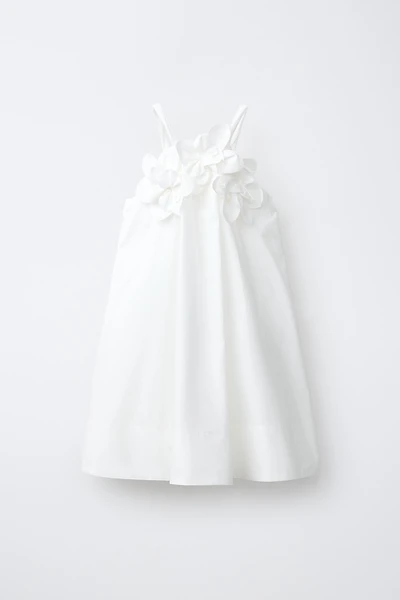 ROBE EN POPELINE FLEURIE