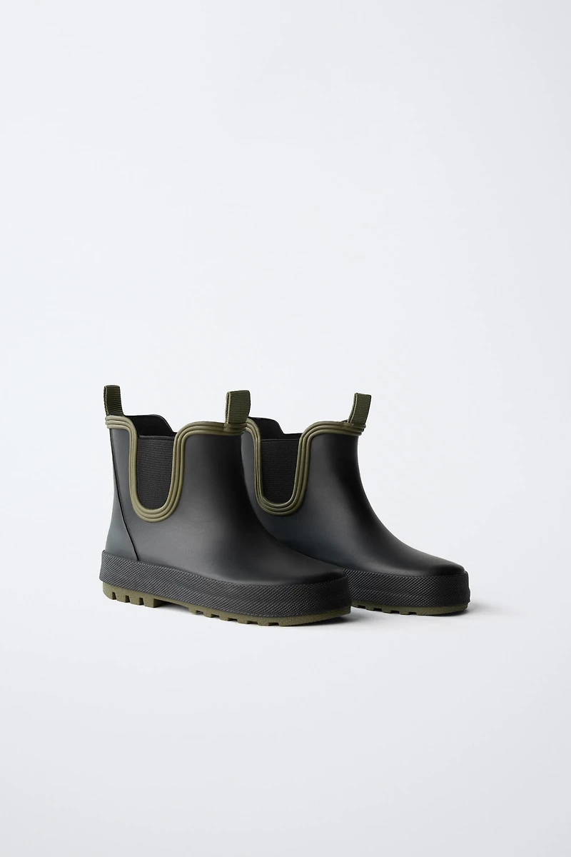 ELASTIC RAIN BOOTS