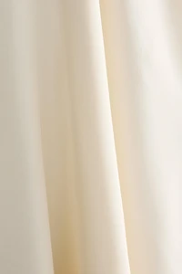 SATEEN ASYMMETRIC CAPE