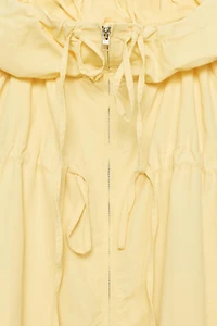 NYLON JACKET WITH TIES