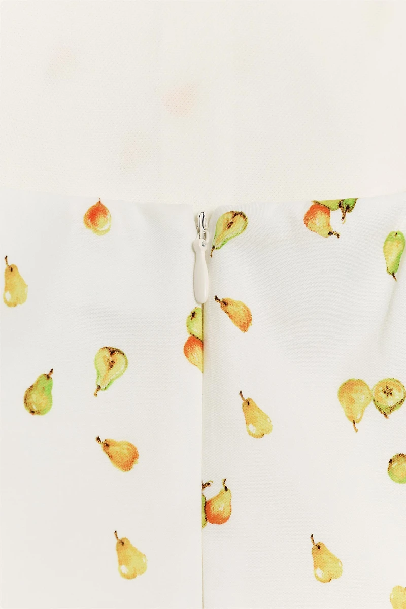 FLORAL MINI DRESS