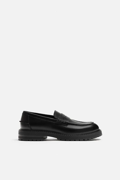 SADDLE FORMAL LOAFERS
