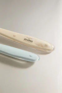SET OF 2 KIDS' SILICONE SPOONS