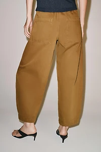 ZW COLLECTION BARREL PANTS