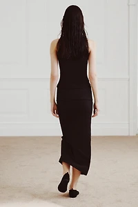 RIBBED RUSTIC SKIRT