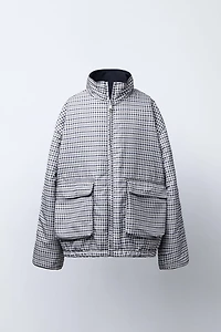 BENSIMON ® X ZARA REVERSIBLE AND WATER REPELLENT PLAID JACKET