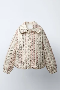 PRINTED PUFFER JACKET