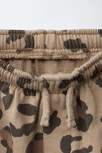 ANIMAL PRINT SHORTS