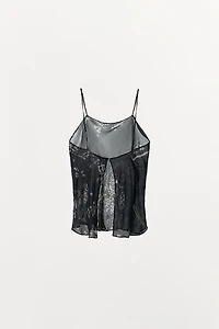 PRINTED STRAPPY TOP