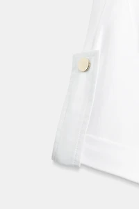 T-SHIRT PATTE BOUTON
