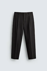 LIMITED EDITION PLEATED WOOL PANTS