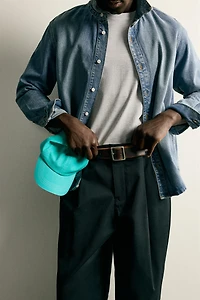 COTTON LYOCELL DENIM OVERSHIRT